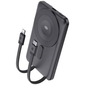 Magnetic Portable Fast Charging Qi Wireless 5000mAh Magsafe & Qi-Enabled Smartphones Compatible Power Bank