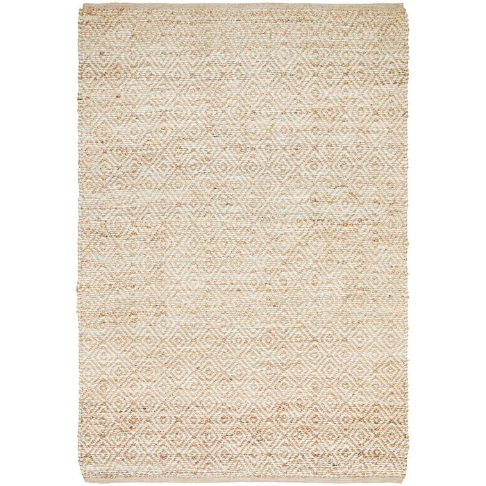 The Rug Connection Noosa 444 Natural Jute 280x190cm - Large Hand Braided Jute Indoor Floor Rug