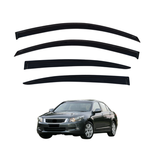 AUSGO Weather Shields For Honda Accord 8th 2008-2013 Weathershields Window Visors Wind Deflectors