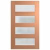 Hume 2040 x 1020 x 40mm Entrance Door Savoy Translucent Glass XS24