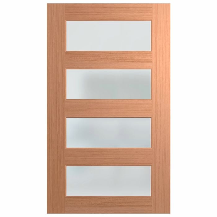Hume 2040 x 1020 x 40mm Entrance Door Savoy Translucent Glass XS24