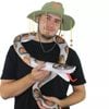 Giant Toy Snake 6ft Rubber Australia Jungle Python Adder Halloween Joke Prank