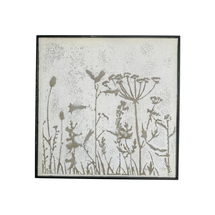 Darlin Wildflowers Rectangle Metal Wall Art V1 Home Decor 41x61cm