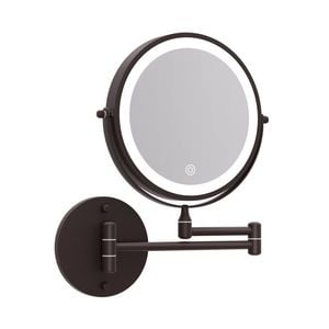 Embellir Make Up Extendable Makeup Mirror Brown