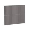 Kaboodle 900mm Smoked Grey V-Groove 2 Drawer Panels