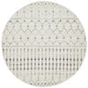 Liu Elsa Off White 200x200cm - Medium Round Pet Friendly Indoor Rug