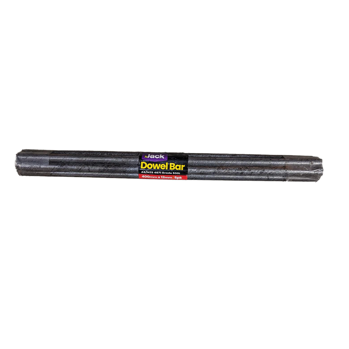 Jack 450 x 12mm HDG Dowel Bar - 5 Pack