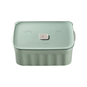 BUYDEEM CT1006 Ceramic Food Storage Bento Lunch Box LightGreen