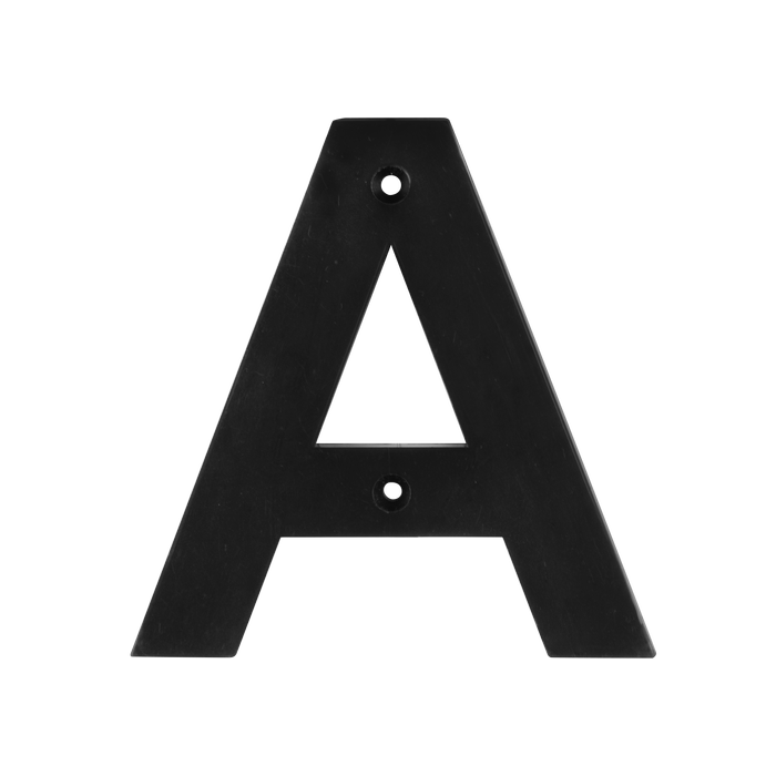 Sandleford 85mm Black Victoria Letter A