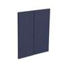 Kaboodle Berry Blue Alpine Corner Wall Cabinet Doors - 2 Pack