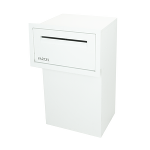 Sandleford 86cm White Matte Glenelg Parcel Letterbox