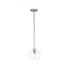 Verve Design Clear Glass Cosmo Pendant Light Small