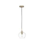Verve Design Clear Glass Cosmo Pendant Light Small