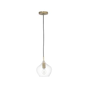 Verve Design Clear Glass Cosmo Pendant Light Small