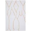 The Rug Connection Harley Ivy Gold Off White 330x240cm - Extra Large Pet Friendly Indoor Floor Rug
