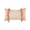 Accessorize Bedroom Collection 30cm x 50cm Pink Eleni Filled Cushion