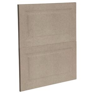 Kaboodle 600mm Raw Board Heritage 2 Drawer Panels