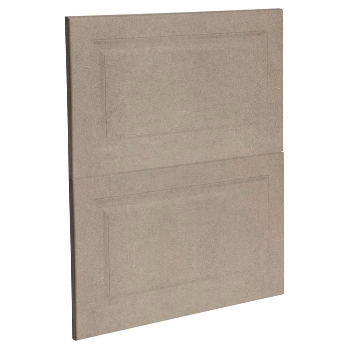 Kaboodle 600mm Raw Board Heritage 2 Drawer Panels