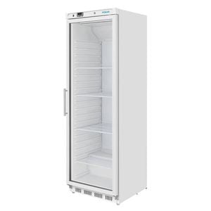 Polar C-series Upright White Display Fridge - 400ltr - Cz786-a