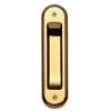 Gainsborough Bright Goldtone Radius Flush Pull - 2 Pack