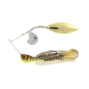 TT Lures 5/8oz Vortex+ Spinnerbait Fishing Lure - Gold Glimmer