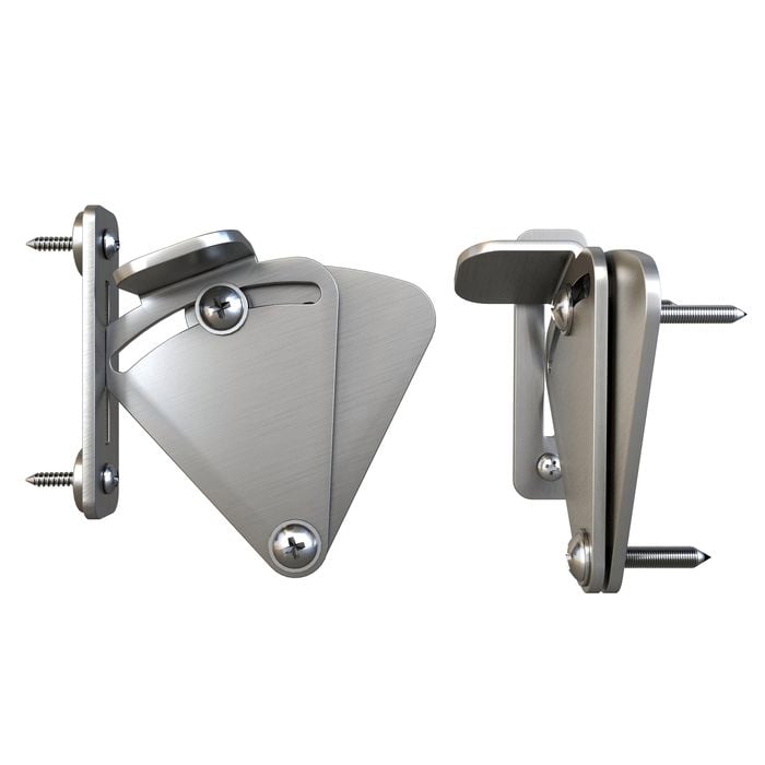 Rolltrak Stainless Steel Barn Door Latch