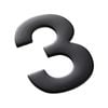 Sandleford 50mm Black Mode Self Adhesive House Number 3