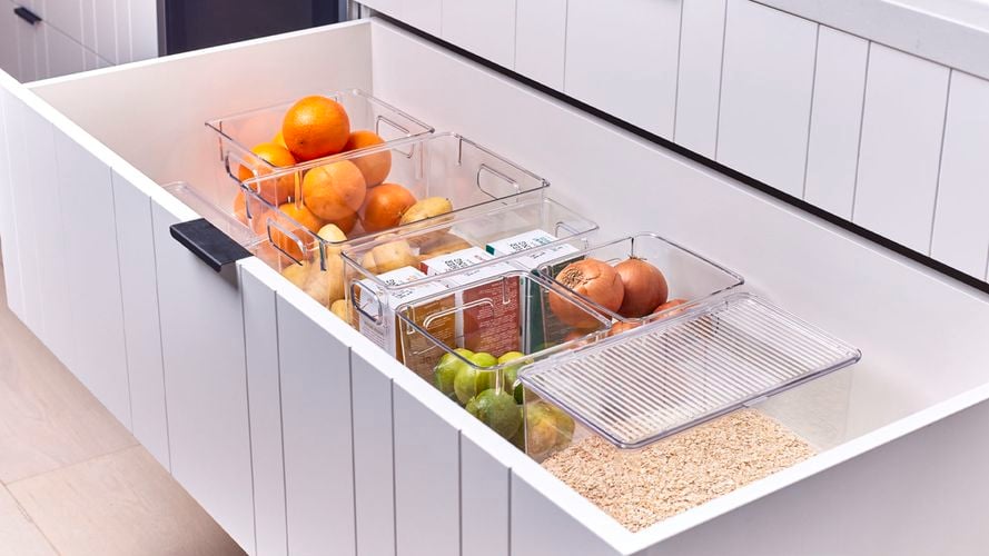 Everyday crystal storage solution.