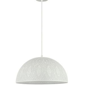 CLA Lighting Marrakesh Dome Shape Pendant Light White