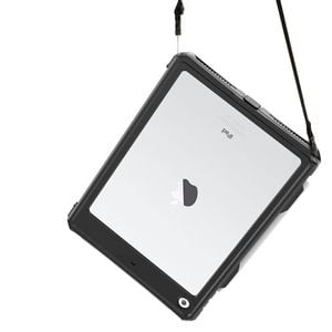 StylePro iPad 10th and 11th Generation 10.9" H2Go Waterproof & Shockproof Case With Shoulder Strap, Black