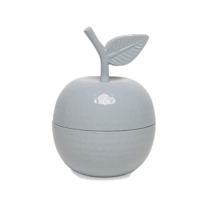 Rayell Blossom Apple 15cm Floral & Fruity Soy Candle - Grey