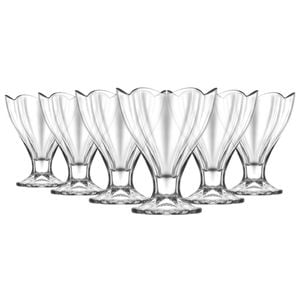 LAV Lily Glass Ice Cream Bowls - 250ml - Pack of 6