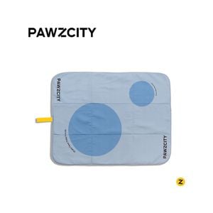 Pawzcity 90cm Waterproof Dog/Cat Travel Mat - Miami Blue