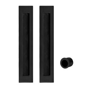 Sylvan 224mm Black Flush Pull Kit 