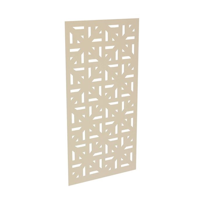 ProtectorAl 300-1200w x 1201-2400h Paperbark Mosaic Unframed Solid Aluminium Decorative Panel