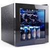 Advwin Digital Mini Beverage Cooler 36L, Wine Cooler with Adjustable Temperature, Portable Countertop Bar Fridge