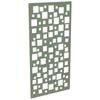 ProtectorAl 300-1200 x 1201-2400 Pale Eucalypt Squares Unframed Solid Aluminium Decorative Panel