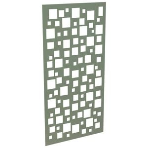 ProtectorAl 300-1200 x 1201-2400 Pale Eucalypt Squares Unframed Solid Aluminium Decorative Panel