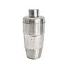J.elliot Home Alfie 500ml Stainless Steel Cocktail Shaker Hammered Chrome