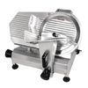Birko Meat Slicer Commercial Grade Gravity Feed Silver 250mm Blade