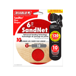 Diablo 150mm 120 Grit Orbital SandNet Discs - 10 Pack