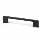 Sylvan 128mm Hilton Black Cabinet Handle - Black
