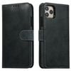Flip Wallet Cover Leather Magnetic Card Slot Case - For Apple iPhone 15 (Black)