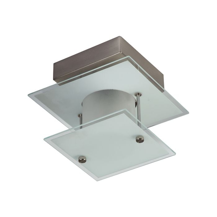 Verve 17.5cm White and Chrome Aura Batten Fix