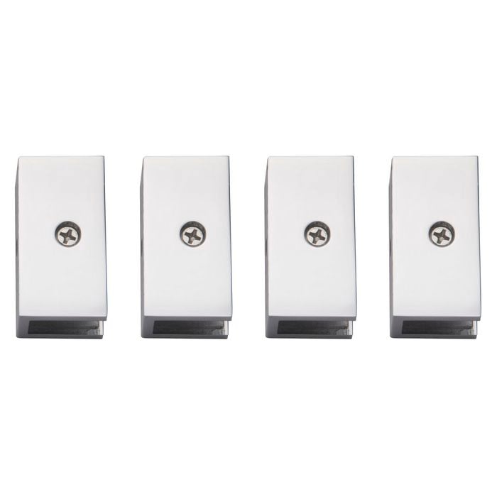 Mondella Chrome Shower Panel Mounting Kit - 4 Pack