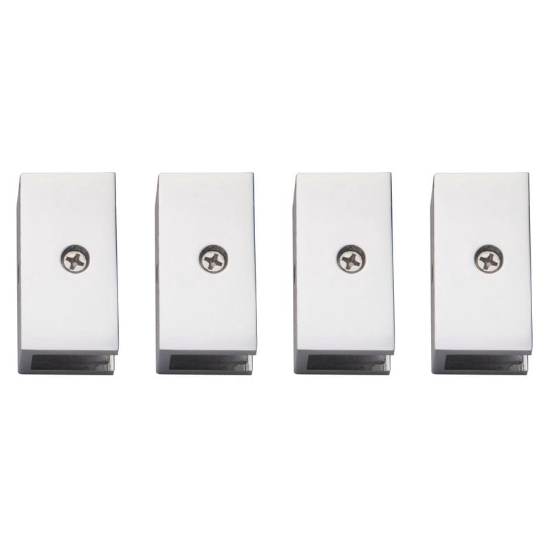 Mondella Chrome Shower Panel Mounting Kit - 4 Pack