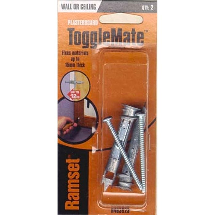 Ramset Togglemate with Screw 2pk R463623