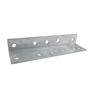 Carinya 290 x 75 x 50 x 4mm Hot Dipped Galvanised Reinforcing Angle Bracket