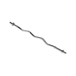 Curl Bar Barbell Heavy Duty EZ with Spinlock Collars