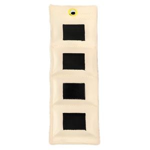 Vinyl Cuff Weight - Adjustable Home Gym Weights - 1kg White